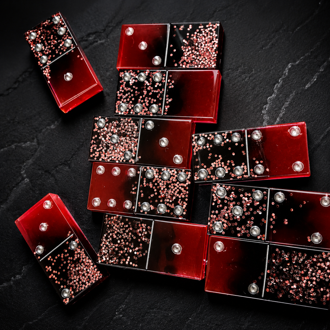Dominos Rouge & Argent
