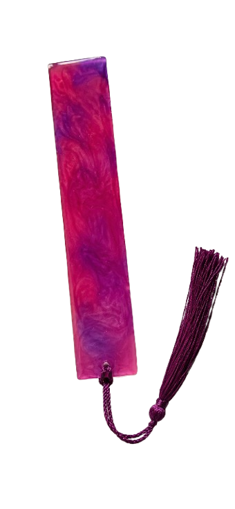 Marque-page Violet Marbré